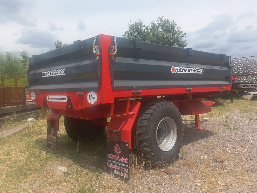 Tek Dingilli Römork - 1,5 Ton